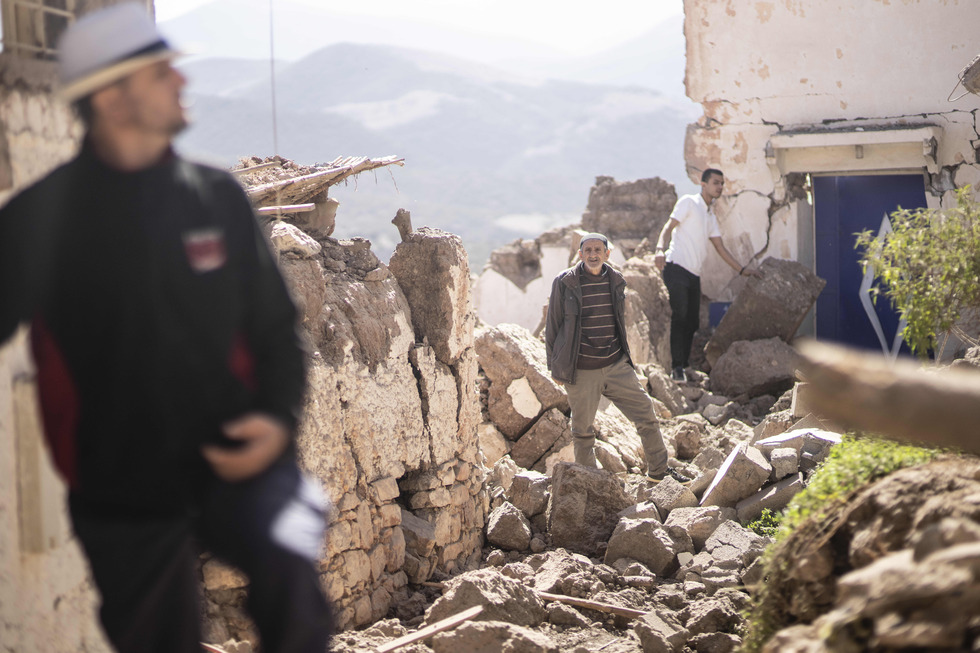 Bologna: raccolta di aiuti per i terremotati del Marocco – Associazione dei lavoratori del Marocco in Italia (italiano – arabo)