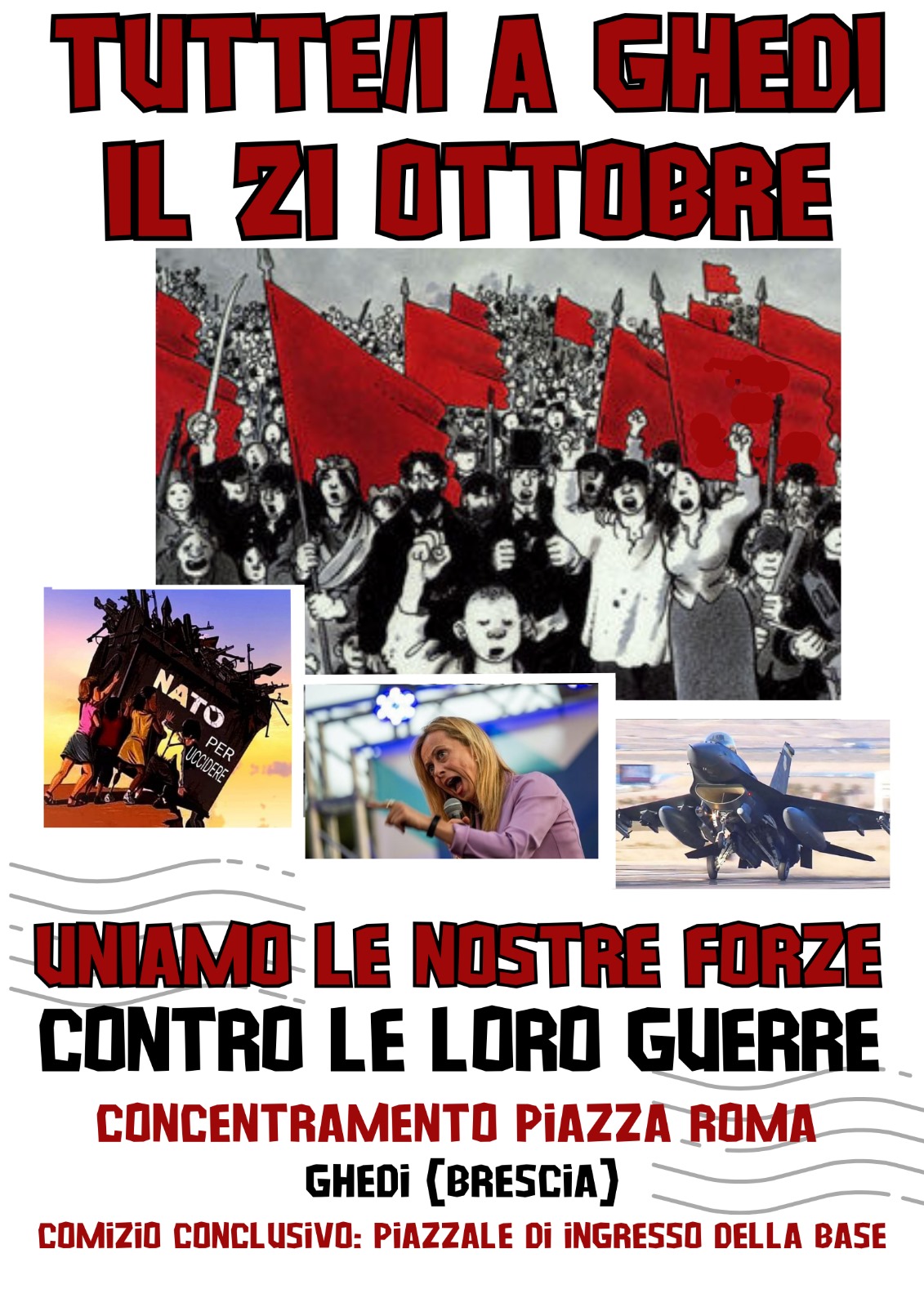 Nuove iniziative in preparazione della manifestazione di Ghedi a Verona, Milano e Genova. L’adesione dell’SGB