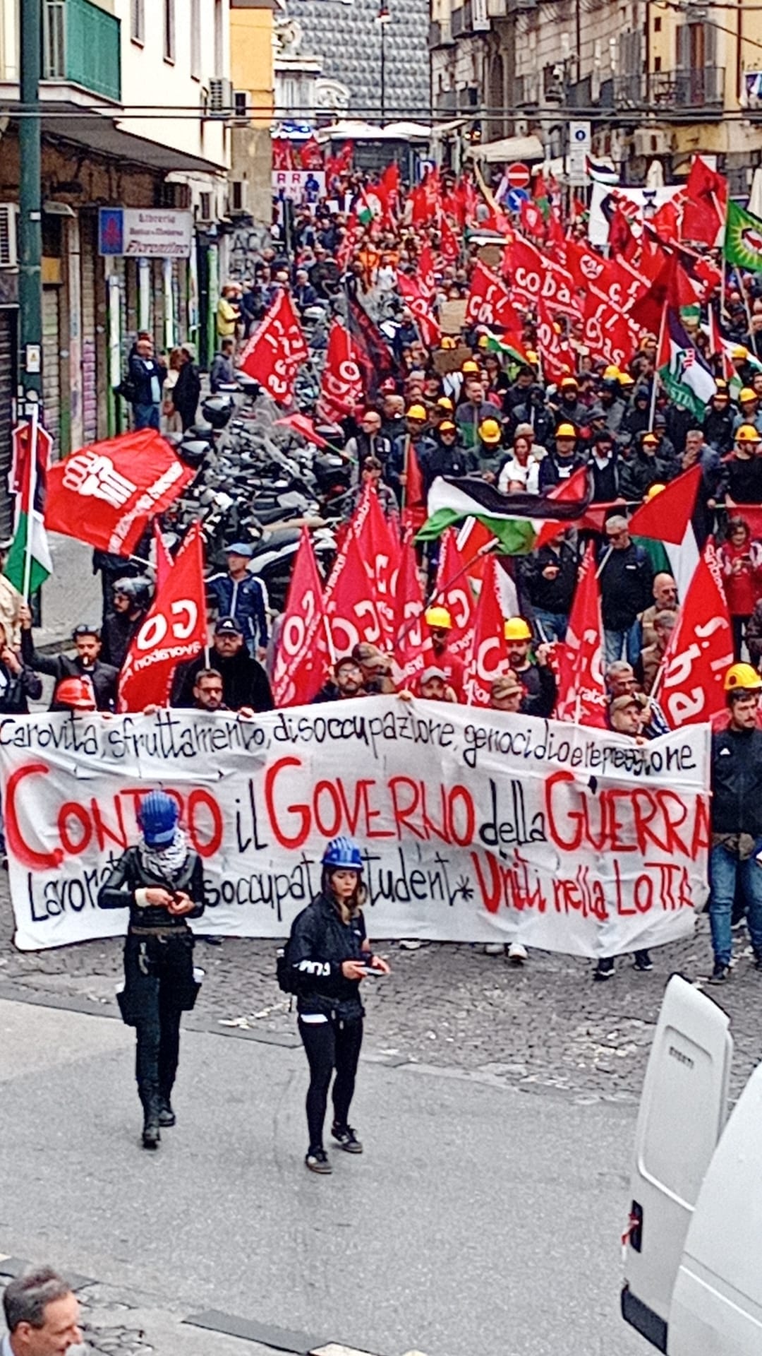 Il 18 ottobre sciopero generale contro il DDL-sicurezza e contro l’economia di guerra! Il 19 manifestazione nazionale a Roma