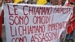 Morti sul lavoro: a metà anno, sono cresciuti del 15,5% rispetto al 2023, e solo ieri, 8!