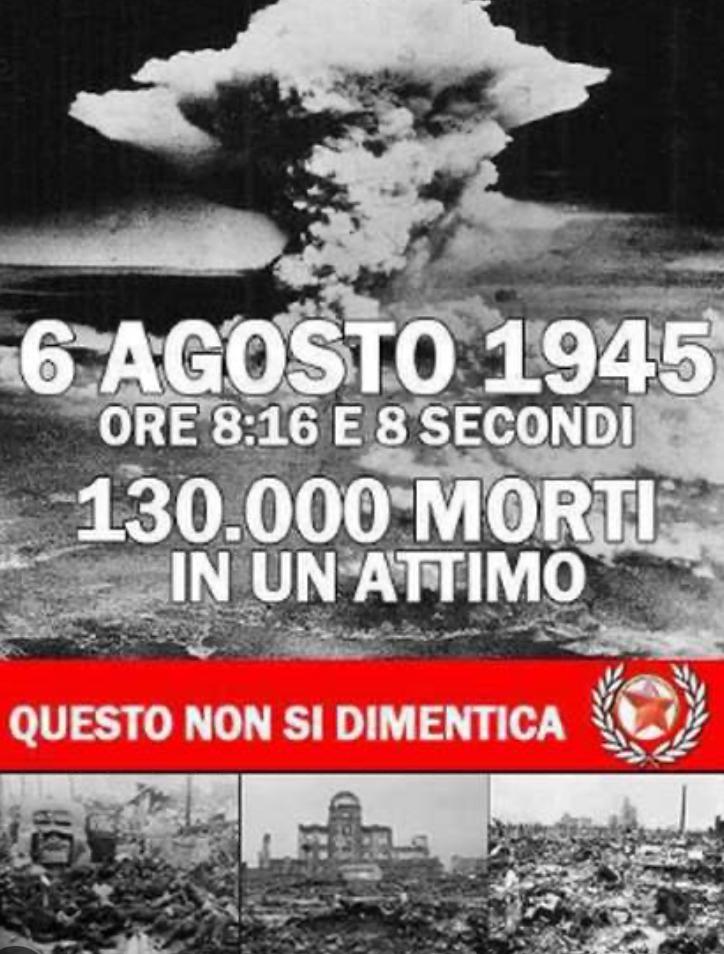 6-9 agosto 1945: su Hiroshima e Nagasaki le bombe atomiche democratiche, e 79 anni dopo una polemica rivelatrice (italiano – English)