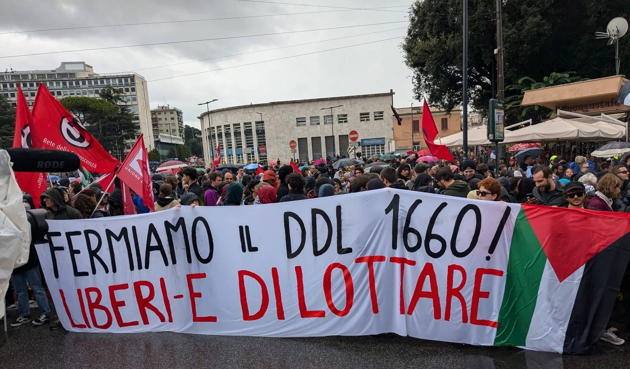 Appello alla mobilitazione unitaria contro guerra e DDL 1660 (ora 1236) – Rete Libere e Liberi di lottare