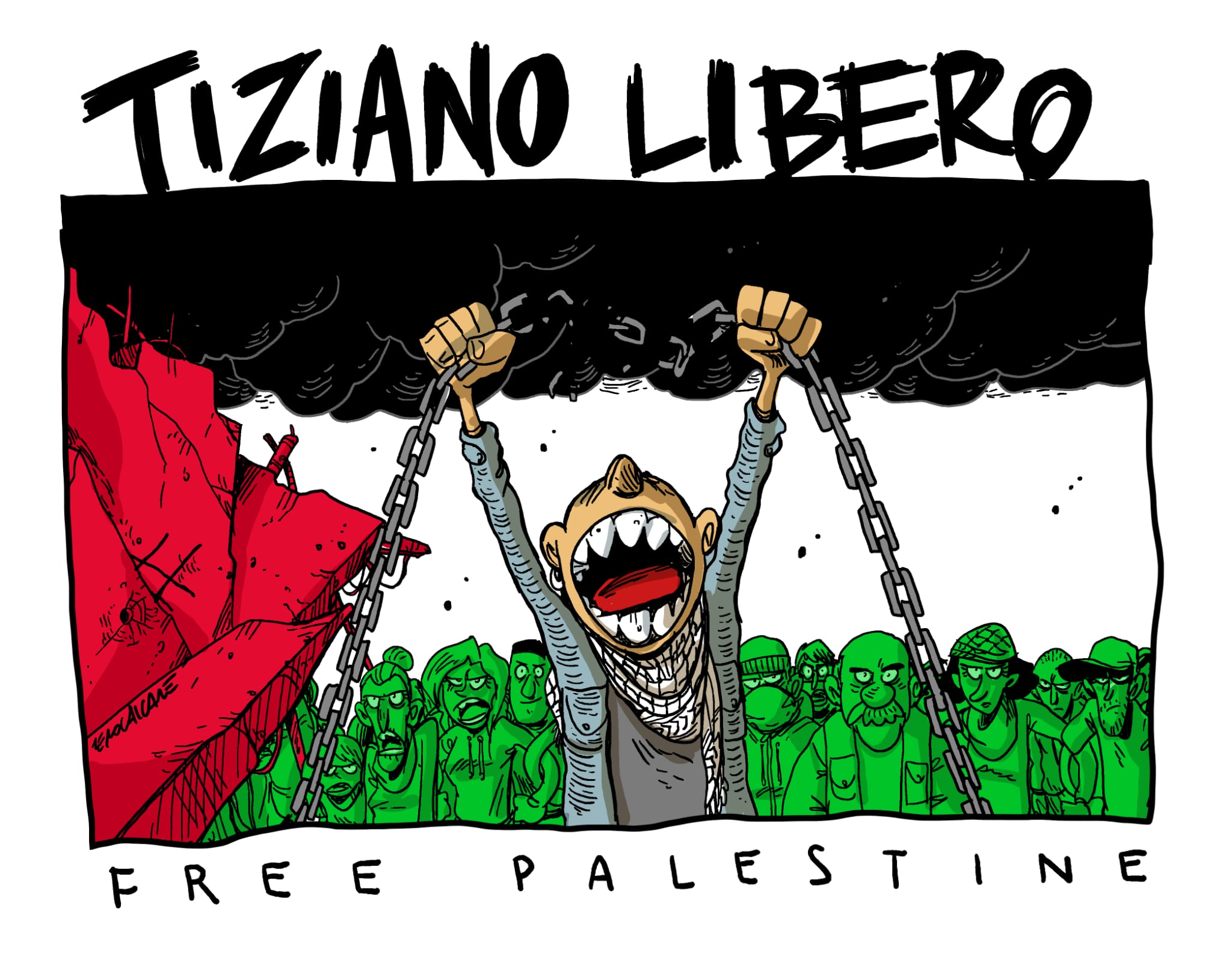 Revoca immediata dei fogli di via! Tiziano libero subito! – Rete Libere/i di lottare. Fermiamo insieme il DDL 1660