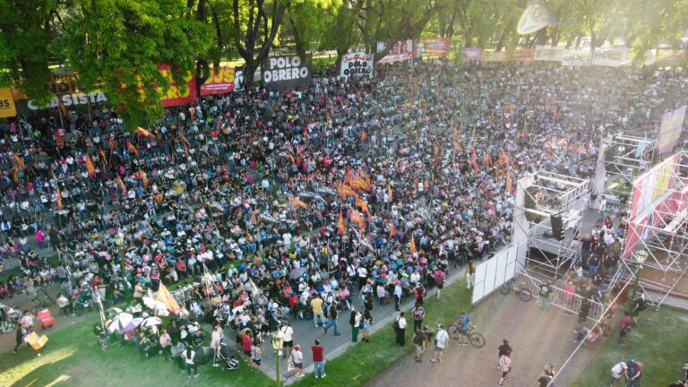 “Fuori Milei”! In 7.000 alla manifestazione del Partido Obrero, sabato 9 novembre a Buenos Aires