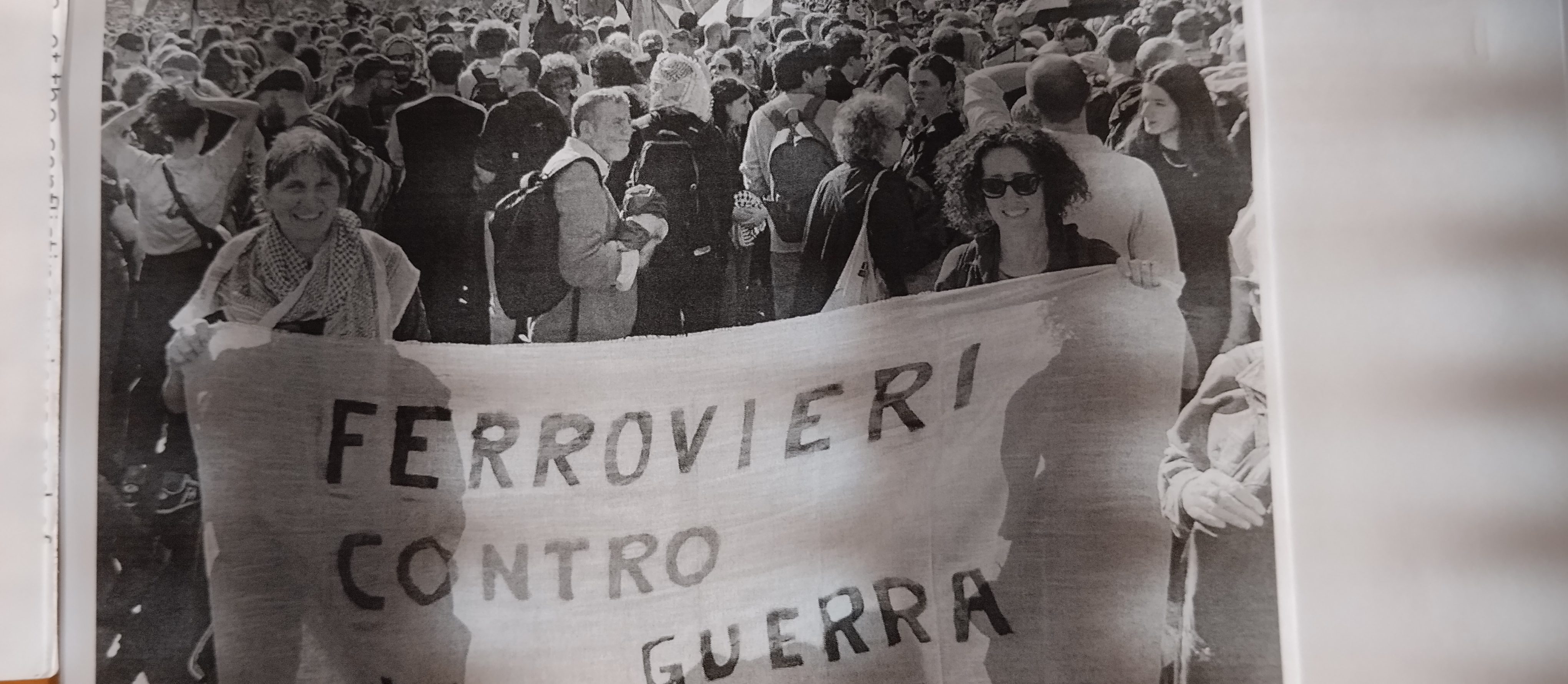 Il n. 2 del Bollettino dei ferrovieri contro la guerra, dicembre 2024