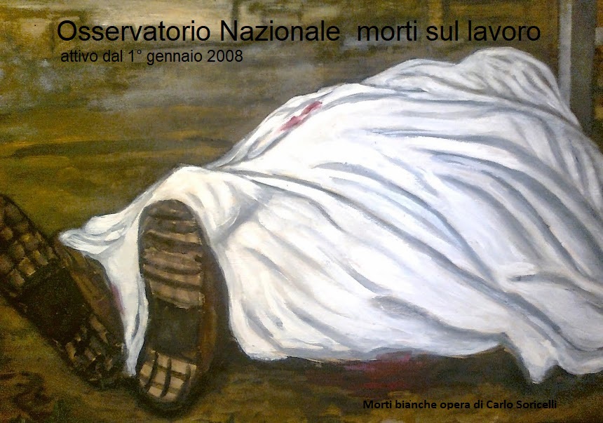 Nel 2024, ci sono stati 1.482 morti per “incidenti” sul lavoro (o in itinere), 7,5% in più rispetto al 2023 – Osservatorio indipendente di Bologna