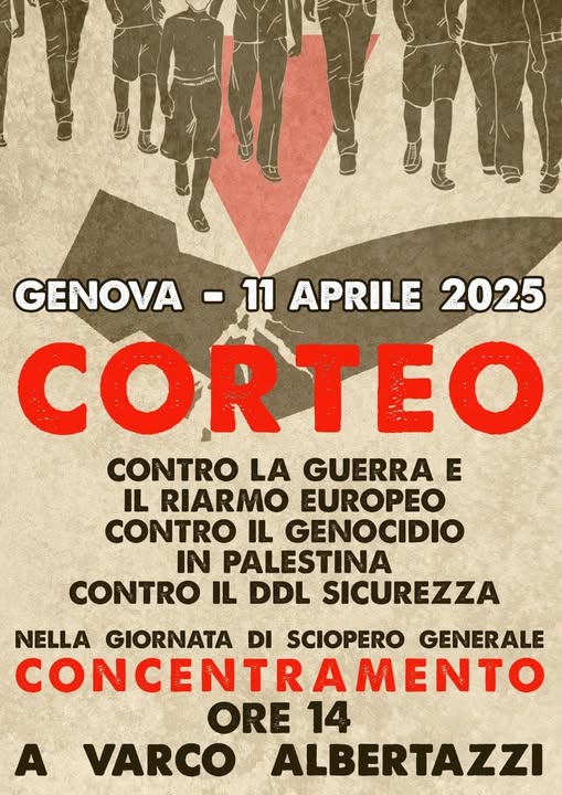 Genova, venerdì 11 aprile, sciopero generale e giornata di lotta. Tutti/e al Varco Albertazzi, ore 14 – SI Cobas