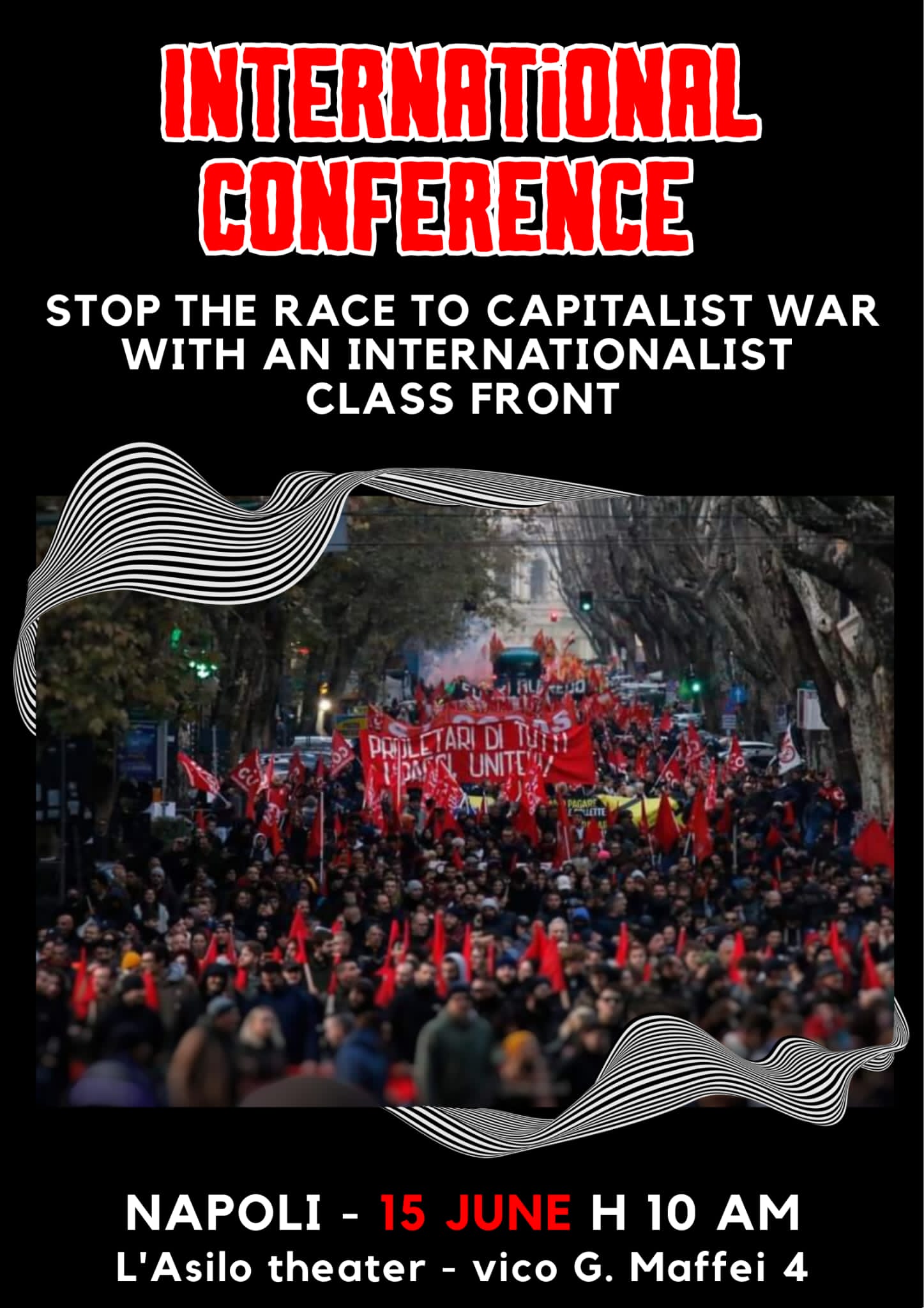 Call to the Internationalist Conference against the imperialist war: June 14-15, in Naples (Italy)