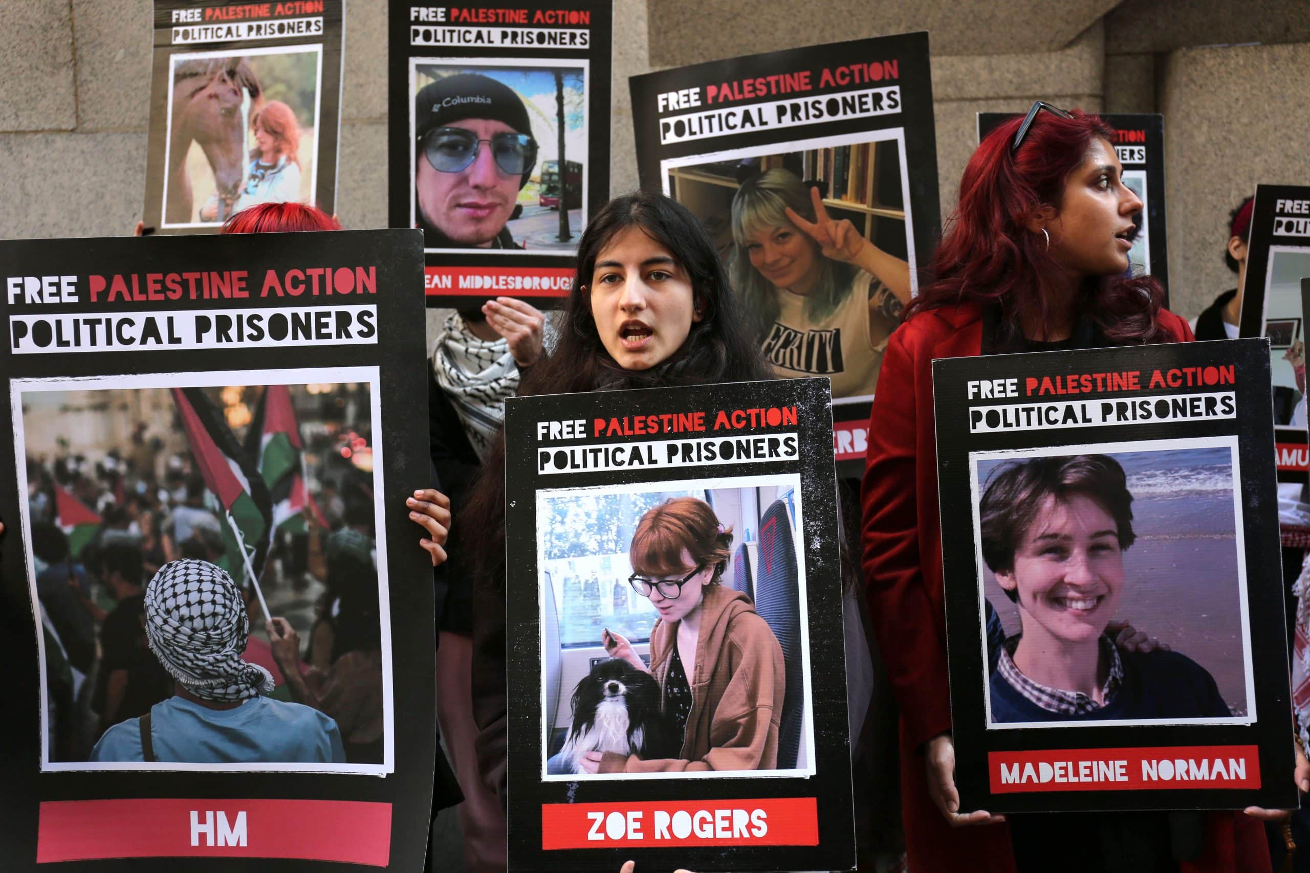 I prigionieri palestinesi ai Prisoners for Palestine